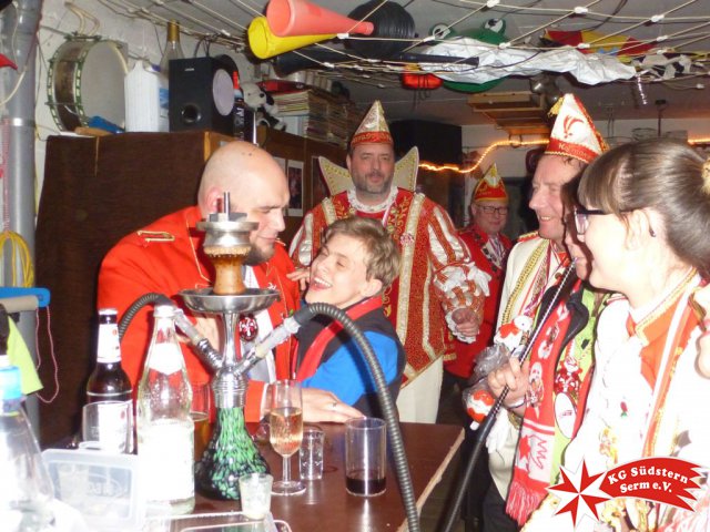 30.01.2016 - Kappes mit Beene Richtfest