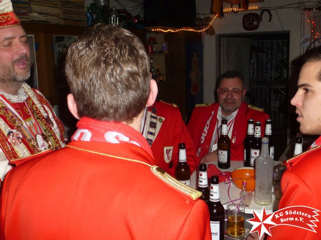 30.01.2016 - Kappes mit Beene Richtfest