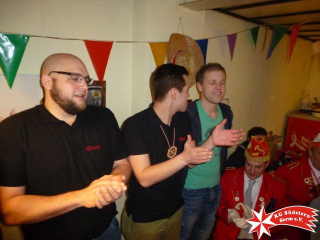 05.02.2016 - Prinzengarde Richtfest