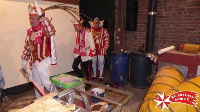 01.02.2018 - Wagenbaueressen beim Le mit Stadprinz Udo I.