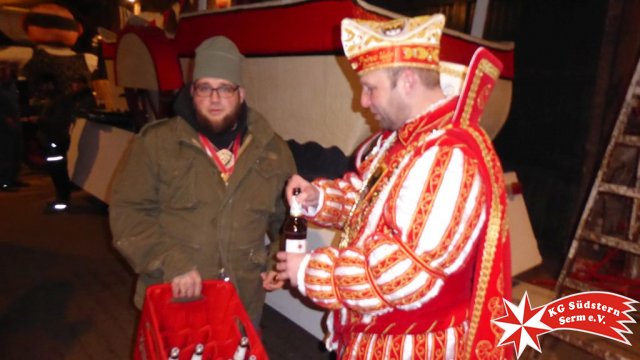 01.02.2018 - Wagenbaueressen beim Le mit Stadprinz Udo I.