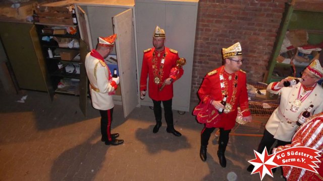 01.02.2018 - Wagenbaueressen beim Le mit Stadprinz Udo I.