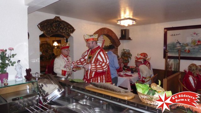 01.02.2018 - Wagenbaueressen beim Le mit Stadprinz Udo I.