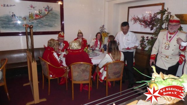 01.02.2018 - Wagenbaueressen beim Le mit Stadprinz Udo I.