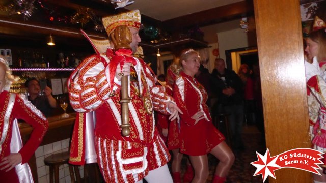 01.02.2018 - Wagenbaueressen beim Le mit Stadprinz Udo I.