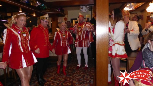 01.02.2018 - Wagenbaueressen beim Le mit Stadprinz Udo I.