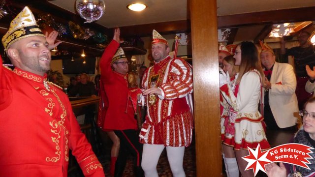 01.02.2018 - Wagenbaueressen beim Le mit Stadprinz Udo I.