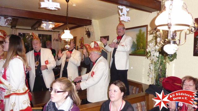 01.02.2018 - Wagenbaueressen beim Le mit Stadprinz Udo I.