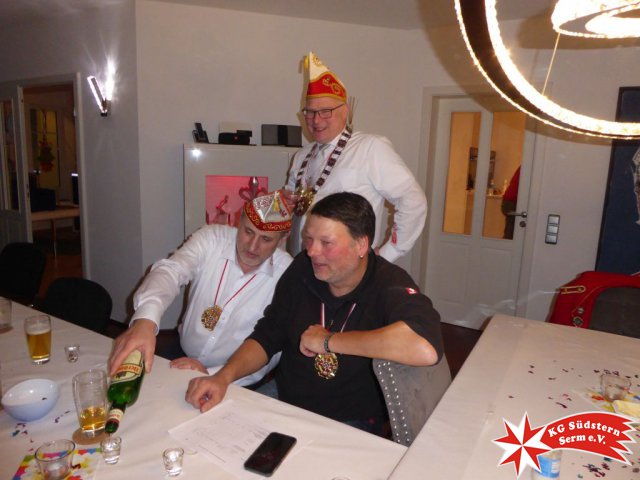 15.02.2019 - Reibekuchenessen beim Elferrat