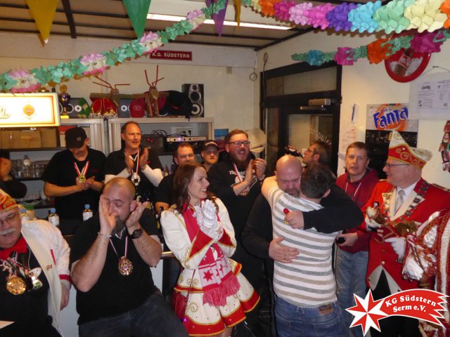 01.03.2019 - Richtfest Prinzengarde