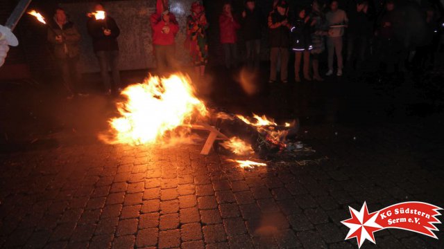 25.02.2020 - Hoppeditz Verbrennung