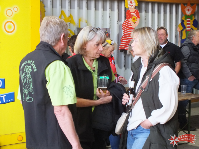 08.10.2022 - Halleneinweihung in Serm